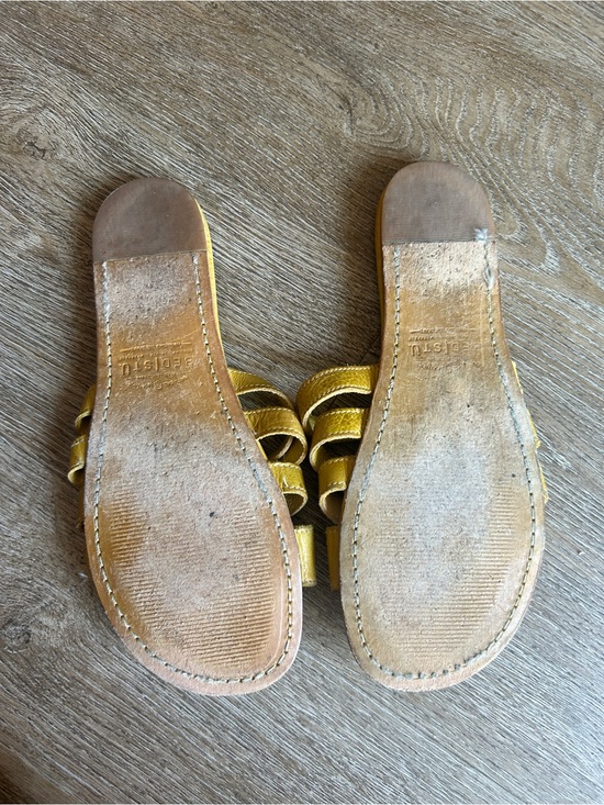 Bed Stu Hilda Flat Handmade Leather Sandals Size 8